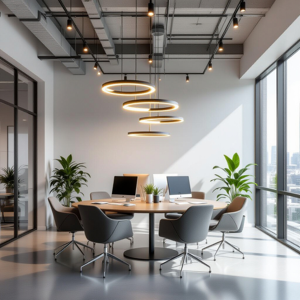Подвесные LED-светильники для офисного освещения